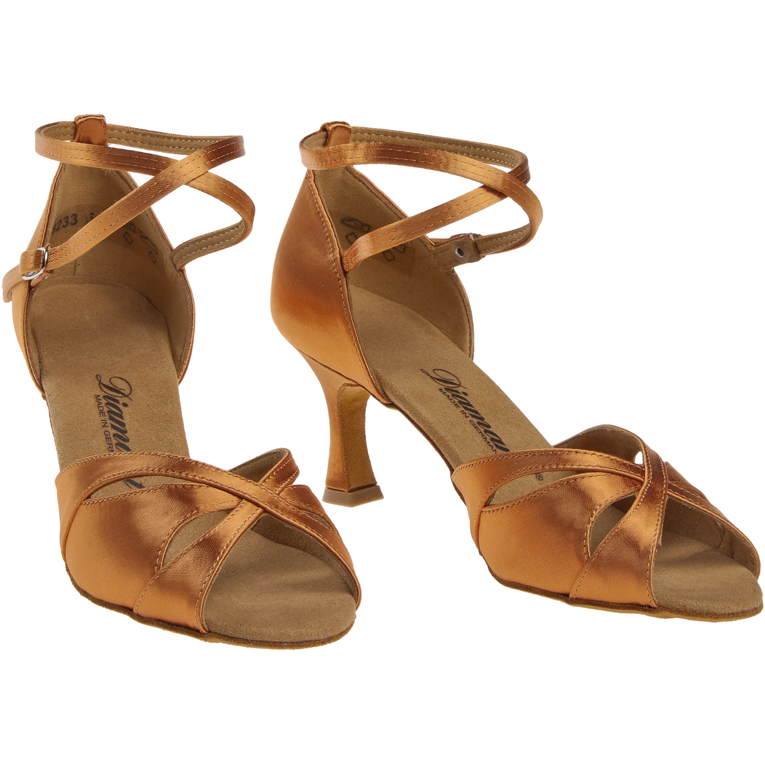 Diamant latina dámská taneční obuv tělová 5 cm